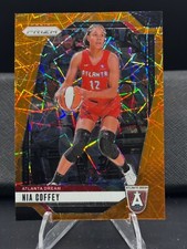 2024 Panini Prizm WNBA - Nia Coffey, #71 - Orange Lazer - Atlanta Dream