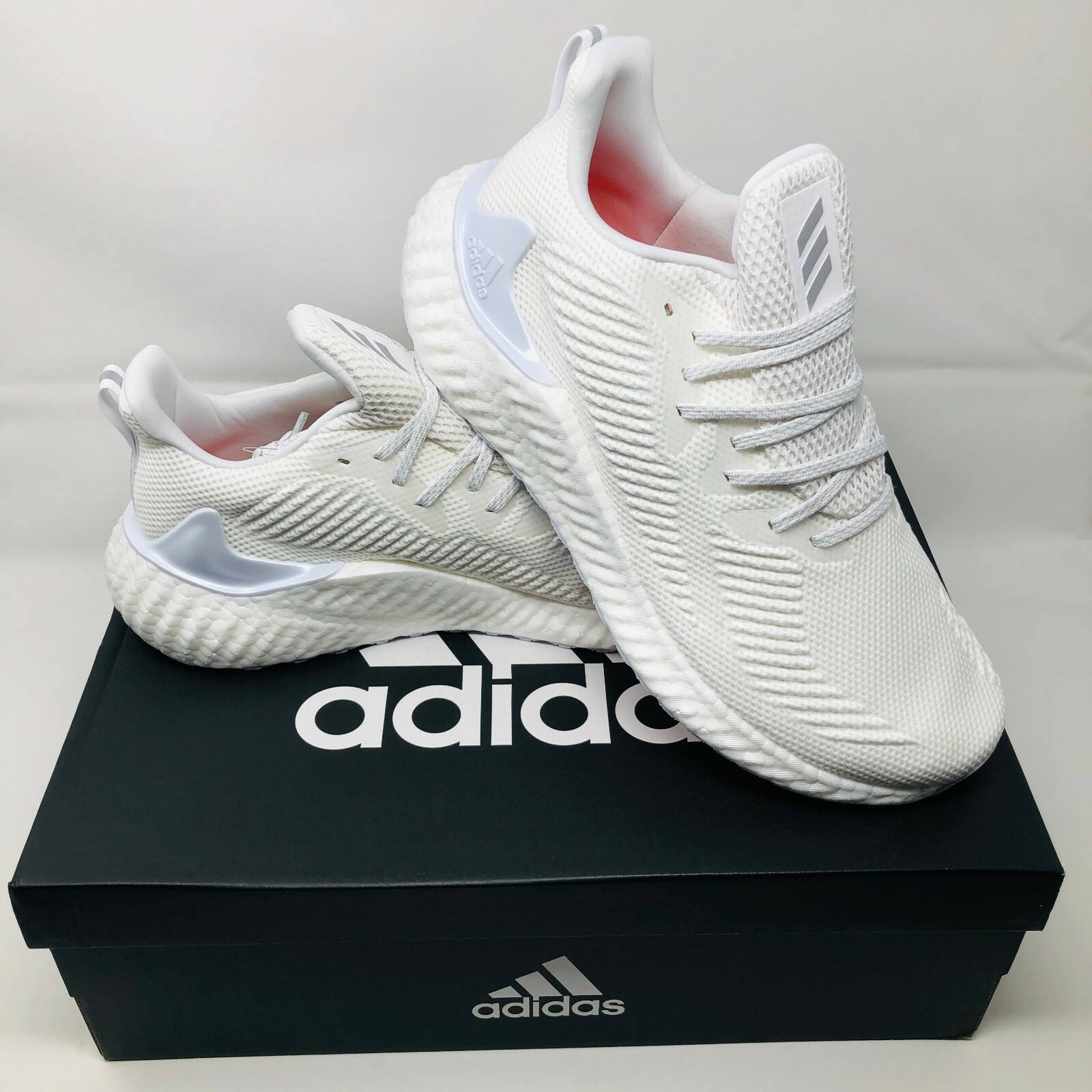 alphaboost shoes cloud white
