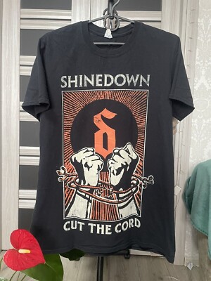 ShineDown Cut The Cord Tour T Shirt 2015/16 Tee Mans Size M Band Tee