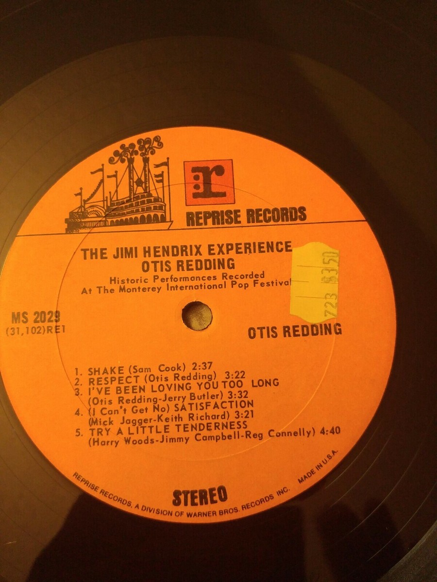 Jimi Hendrix Experience/Otis Redding Historic Performances LP