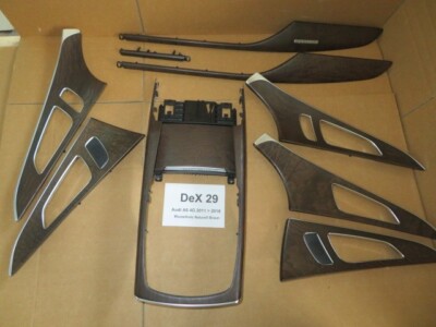 Audi A6 4G S6 C7 RS6 Holz Eiche Naturell Wood Dekor Einlagen Elemente Cockpit