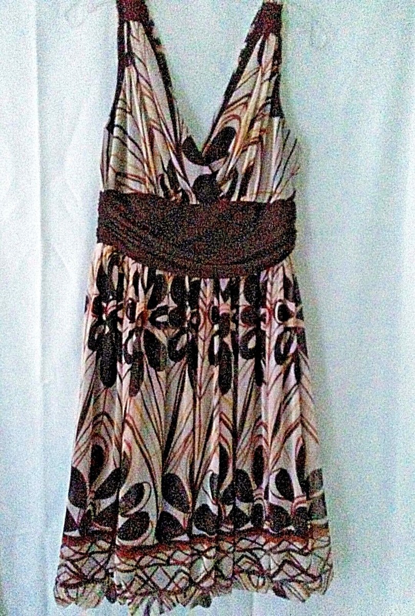 cotton dress for women near me Tee Color:Chocolate Brown collection:icon Catalina Cotton Dress White true to size.