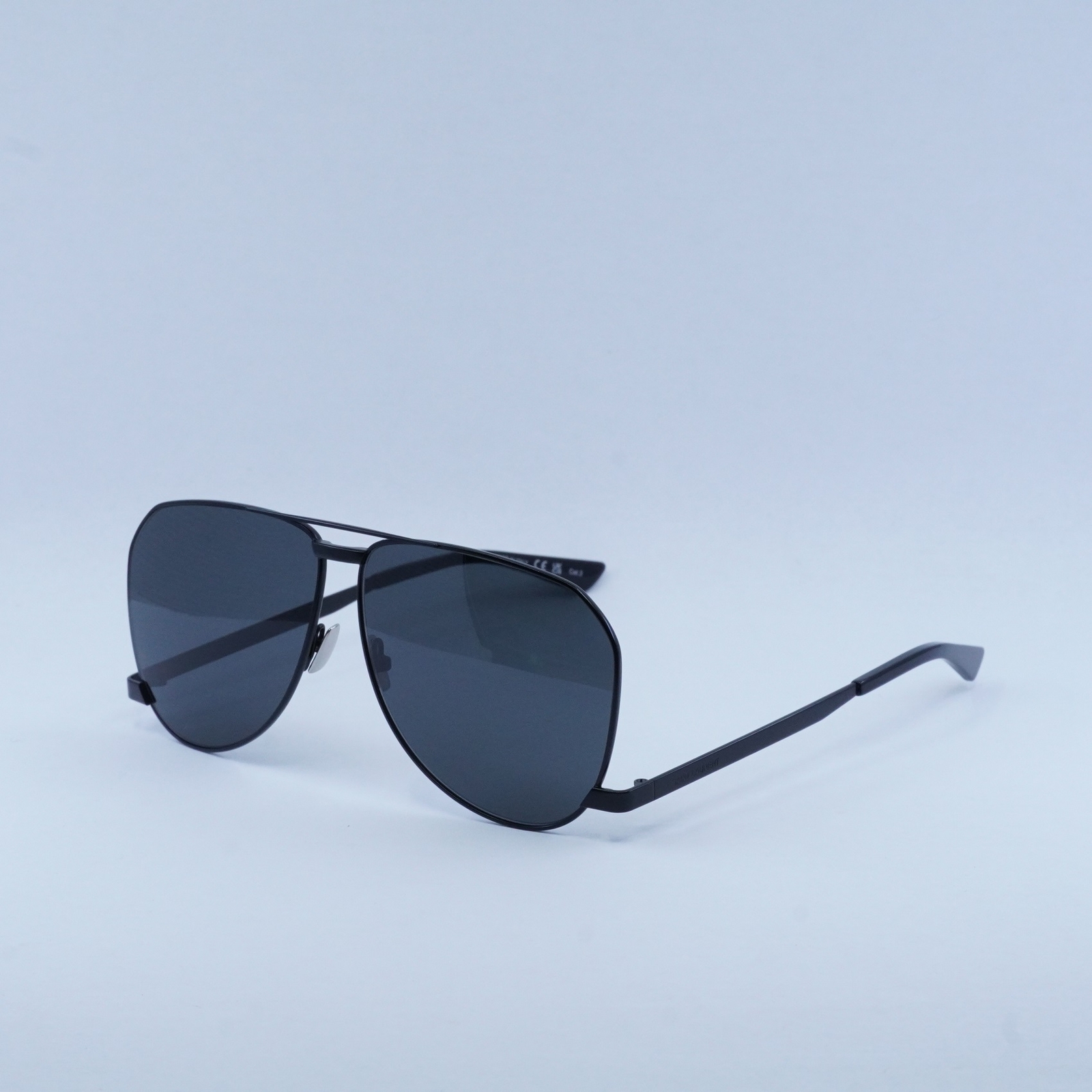Occhiali da sole SAINT LAURENT SL690DUST 001 nero nero 61 11 140 nuovi autentici