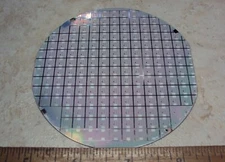 MOSFETS, 4 inch Silicon Wafer over 100+ Hi Powered N type Gold backed 1980's WOW