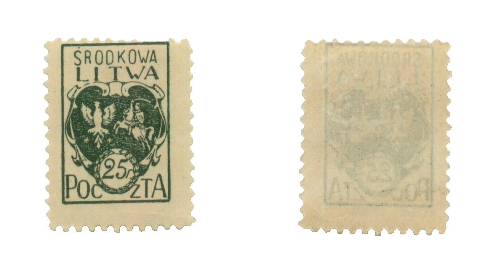 1911-1920 Ano de Emissão Selos lituano