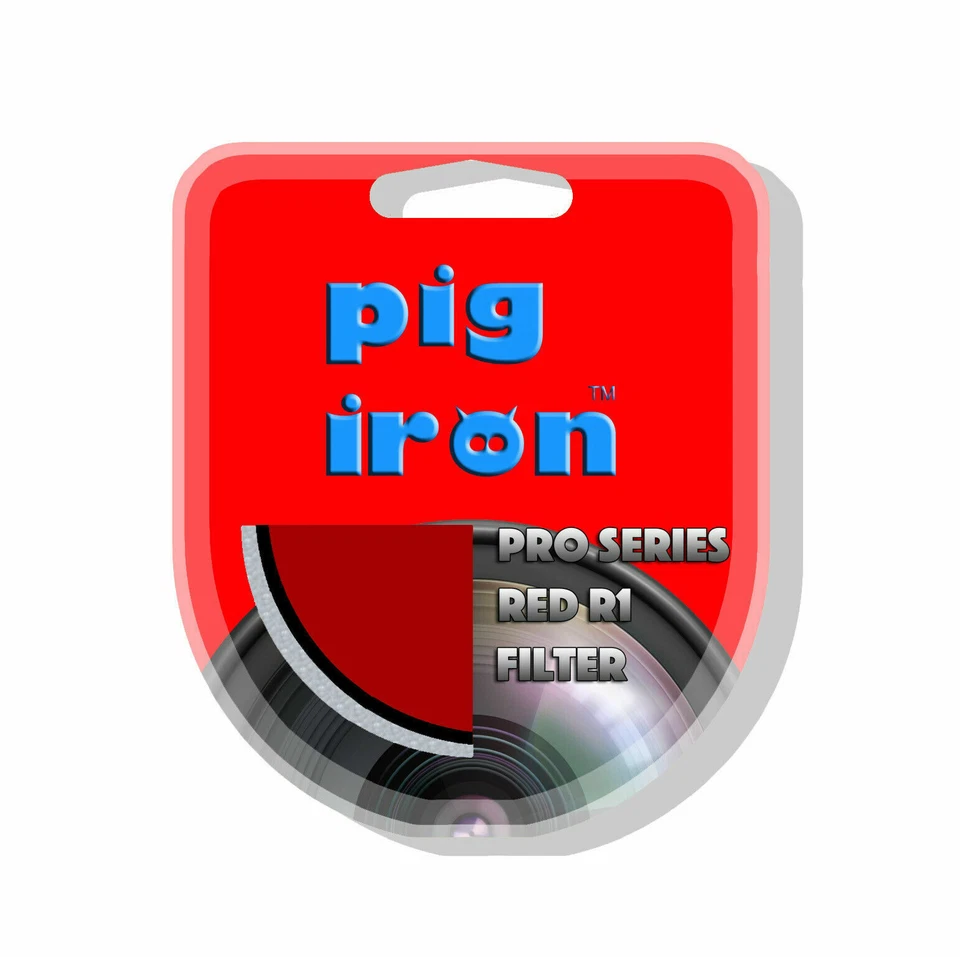 Pig Iron 49mm Red R1 Pro Filter Contrast Booster (UK Stock) BNIP - Black & White - Image 2 of 4