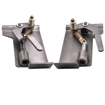 2PCS Universal Weld-On Skid Steer Quick Attach Conversion Adapter Quick Tach
