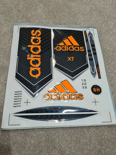 3D/in rilievo * ADIDAS XT Nero e Arancione Mazza da Cricket Adesivo Design  più recenti | eBay