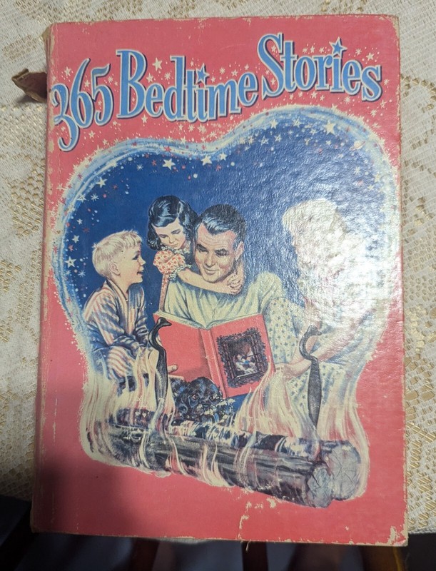 Vintage 365 Bedtime Stories: A Story for Every Day in the Year ~ Whitman 1944