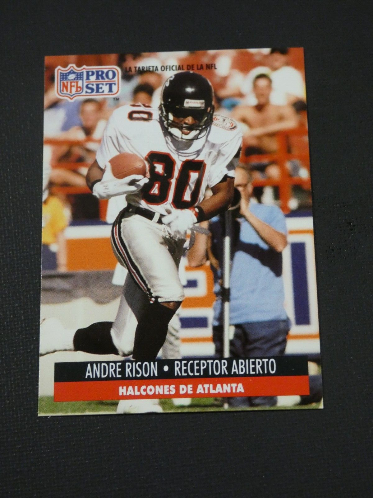 Andre Rison 1991 Pro Set Spanish card #7