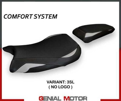 Sattelbezug Sitzbezug Petra comfort system Silber SL T.I. BMW S 1000 R 2021>2023