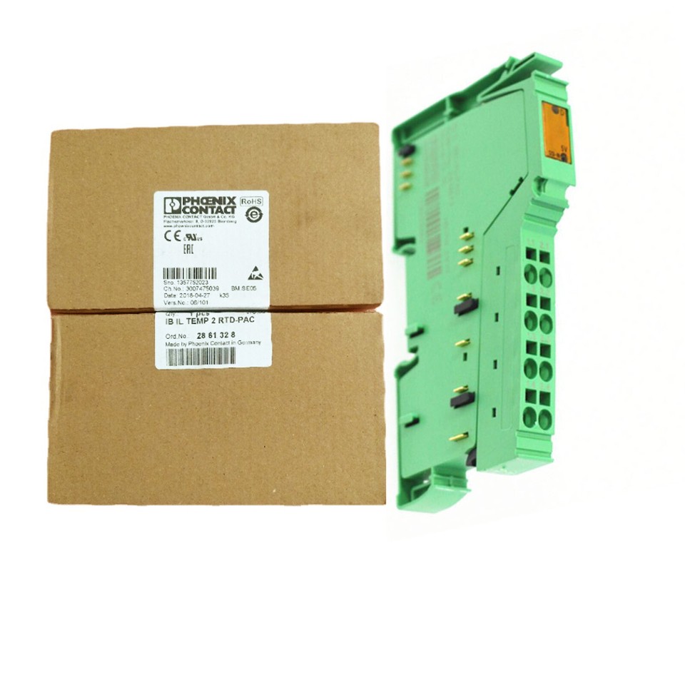 New In Box PHOENIX CONTACT IB IL TEMP 2 RTD-PAC 2861328 Temperature ...