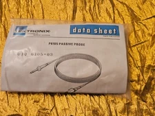 P6105 PASSIVE PROBE by TEKTRONIX 010 6105-03 + DATA SHEET Oscilloscope....!!!