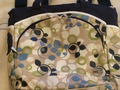 cream baby changing bag