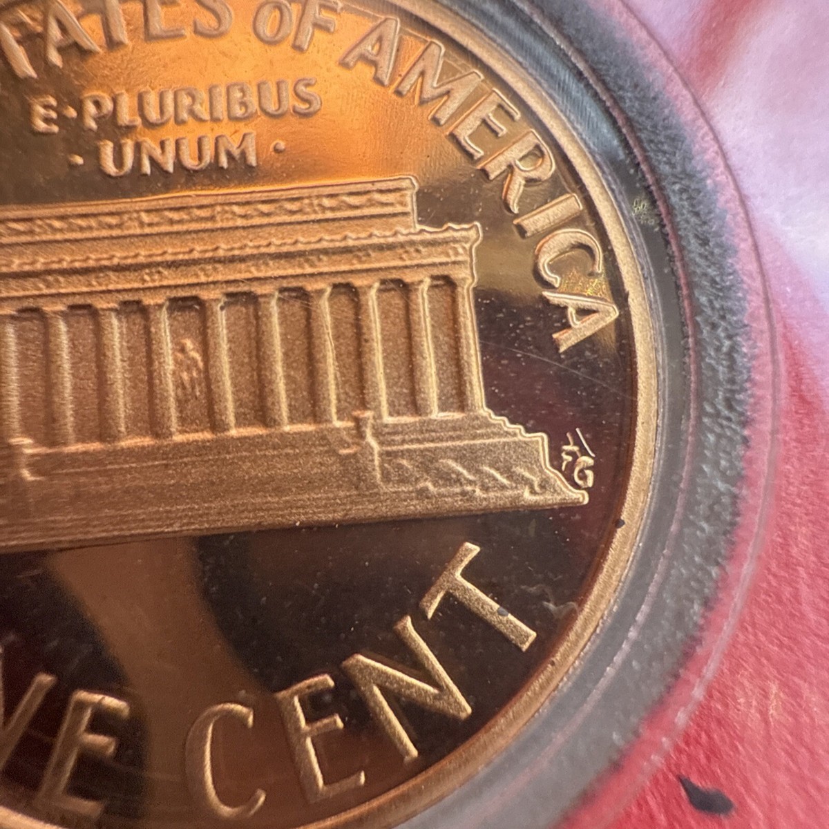 1978-S Lincoln Memorial PROOF 1cent Penny from US Mint Proof Set