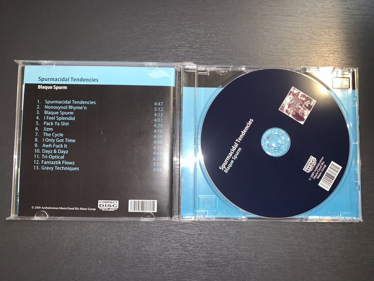 Blaque Spurm (The Funk Family) Album Spurmacidal Tendencies CD
