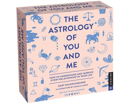 ASTROLOGY OF YOU AND ME - 2023 DAILY DESK CALENDAR - BRAND NEW - 342218 - Picture 1 of 2