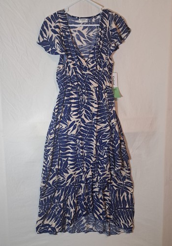 Robe maxi bleue femme Anthropologie Kindred petite PS neuve avec étiquette