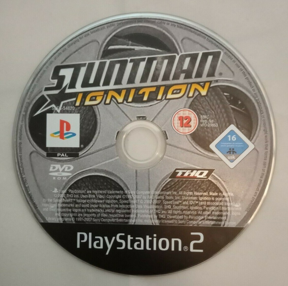 Stuntman Ignition complet en boîte - CIB - PAL SONY - PS2