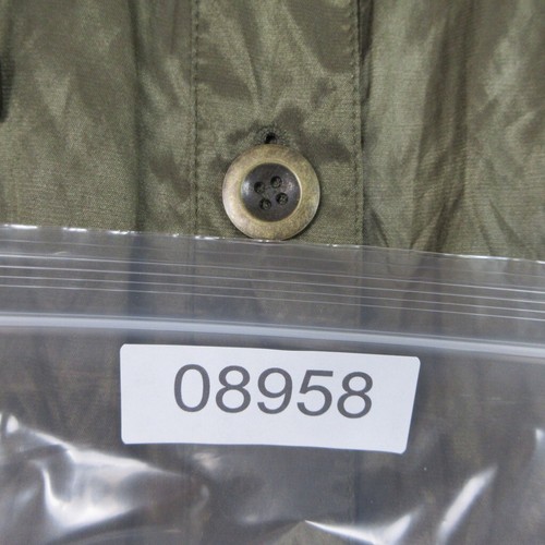 Ruby Rd Rain Jacket Womens Size 16 Green Metallic Goblincore Earthy Mossy Bold - Picture 24 of 24