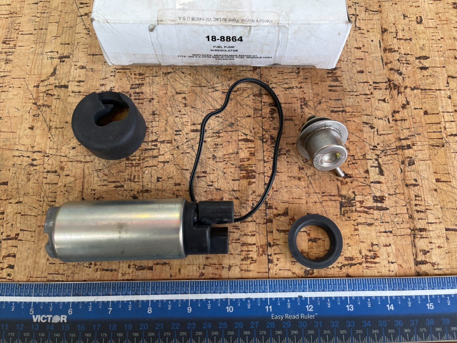 NEW* Sierra Fuel Pump w/Regulator 18-8864 replaces 866169T01 