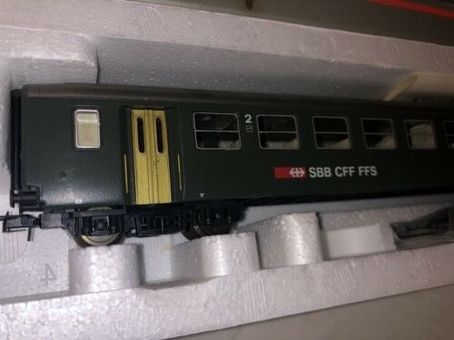 Lima Carrozza 309521K - Spur HO SBB PERSONENWAGEN 2. KLASSE - Bild 2 von 5