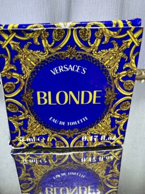 Versace Blonde edp 7 ml perfume keychain Extremely rare, vintage