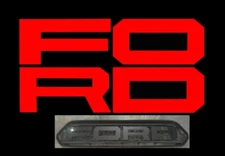 Ford Grill Badge Letters Transit RED