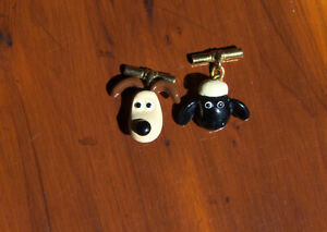 Wallace and gromit cufflinks