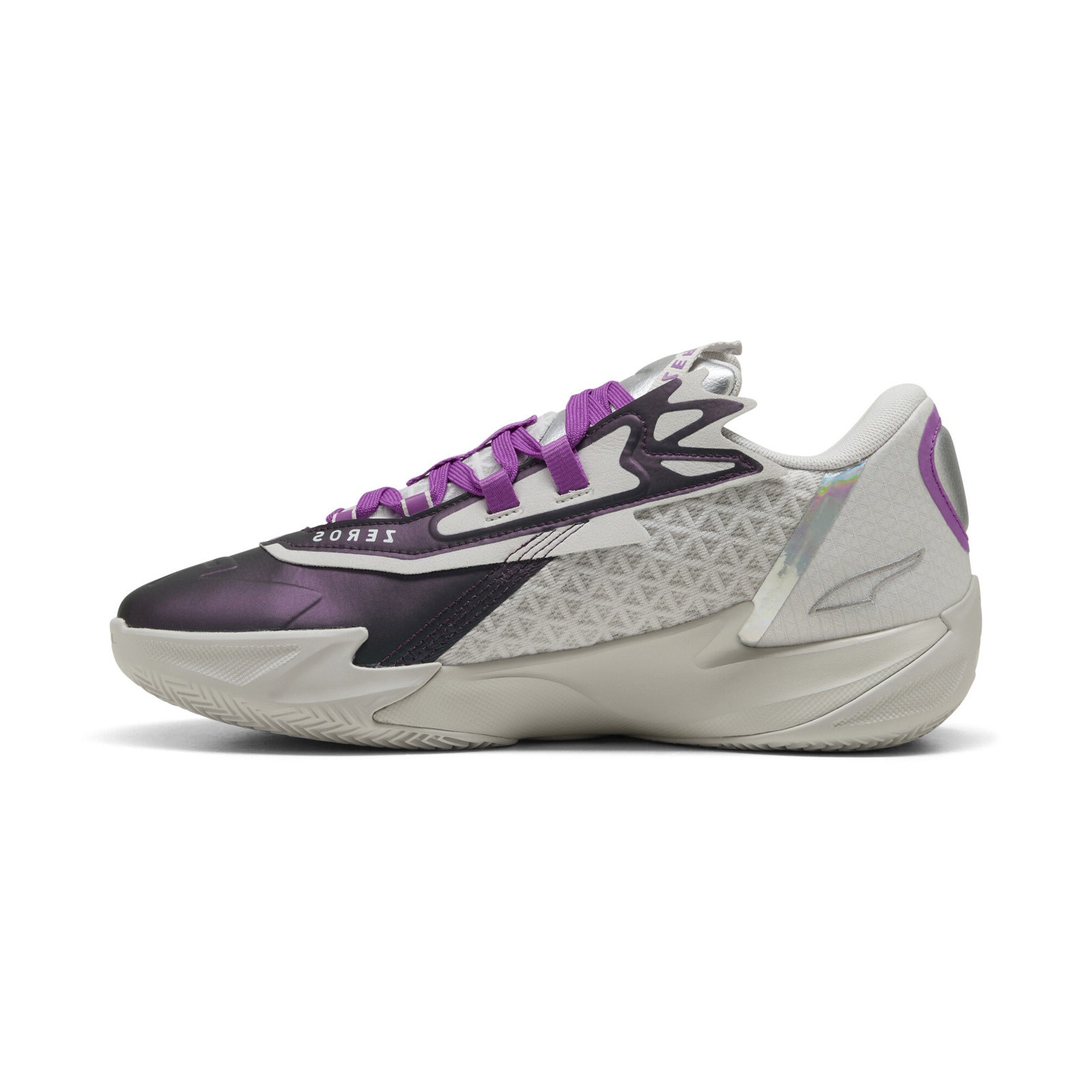 Puma Scoot Zeros II Sterling 31135101 Mens Gray Athletic Basketball Shoes