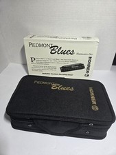 Hohner Piedmont Blues Harmonica Set 7 Keys A Bb C D E F G w/ Case Box