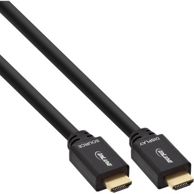 HDMI-High Speed Kabel mit Eth., ST / ST, aktiv, schwarz /, 40,0m