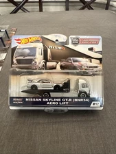 Hot Wheels Premium Team Transport Nissan Skyline GT-R (BNR34) Aero Lift #12