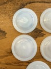5 Vintage Hazel Atlas Boyds Genuine Porcelain Lined Milk Glass Mason Jar Liners — photo 2