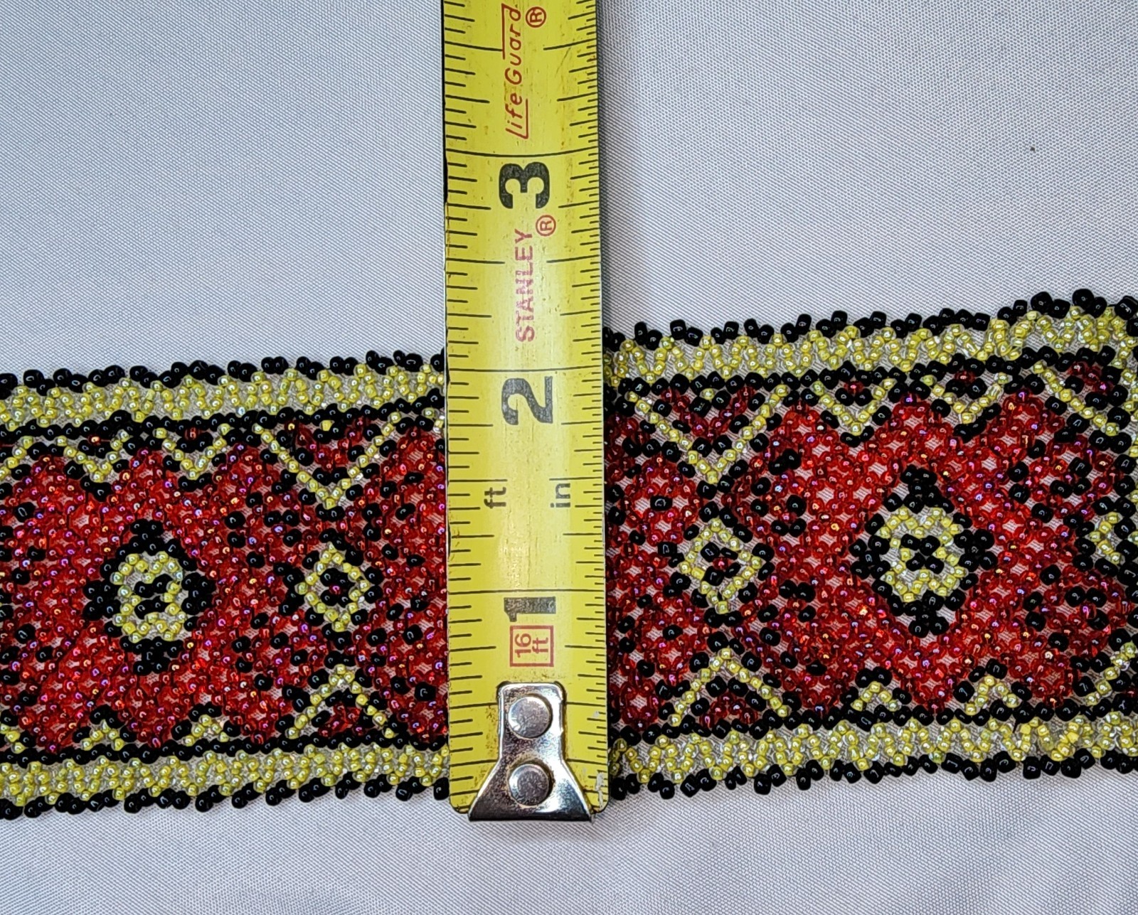 (2) Handmade Beaded Bracelets featuring designs - image 7