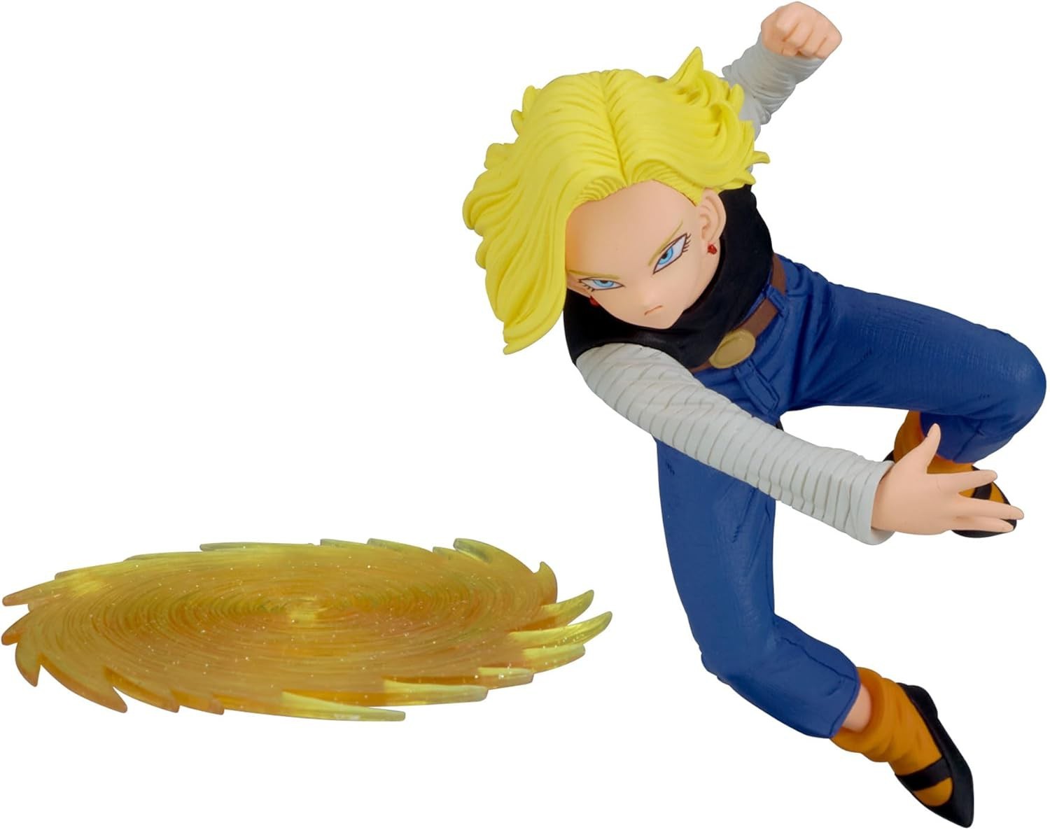 ANDROID 18 GX МАТЕРИАЛ Фигурка Статуя 13 см DRAGON BALL Оригинал BANPRESTO Bandai