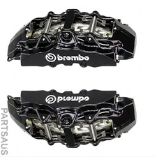 Pair - Genuine Italy Brembo Gt8 Caliper 8 Piston Performance Spec