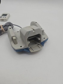 Sega Dreamcast Clear Blue Controller HKT-7700 & VMU HKT-7000 - Tested Read See