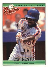 1992 Donruss The Rookies Baseball Card #55 Pat Howell 