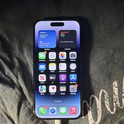 Apple iPhone 14 Pro - 128 GB - Space Black (Unlocked) for sale