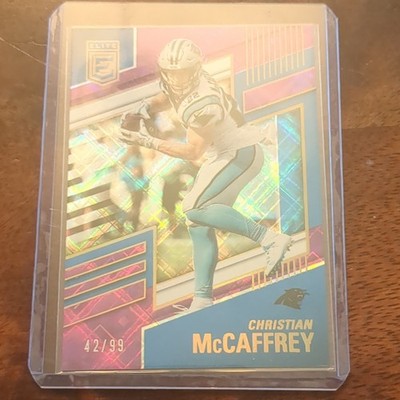 2022 Panini Donruss Elite - Christian McCaffrey #33 Purple /99