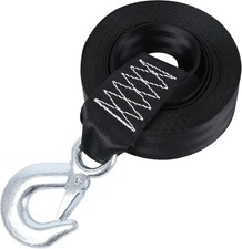 Boat Winch Strap with Hook 2" x 20 Ft Winch Straps for Fishing Boat Trailer W...