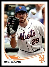 Ike Davis 2013 Topps #129 New York Mets MLB READ FREE SHIPPING AutographDen