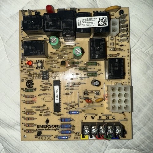 PCBBF109  Emerson Furnace Control Circuit Board 50M56-289-91