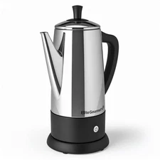 12-Cup Tazas Espresso Cafetera Electrica con Mantener caliente Nuevo ".