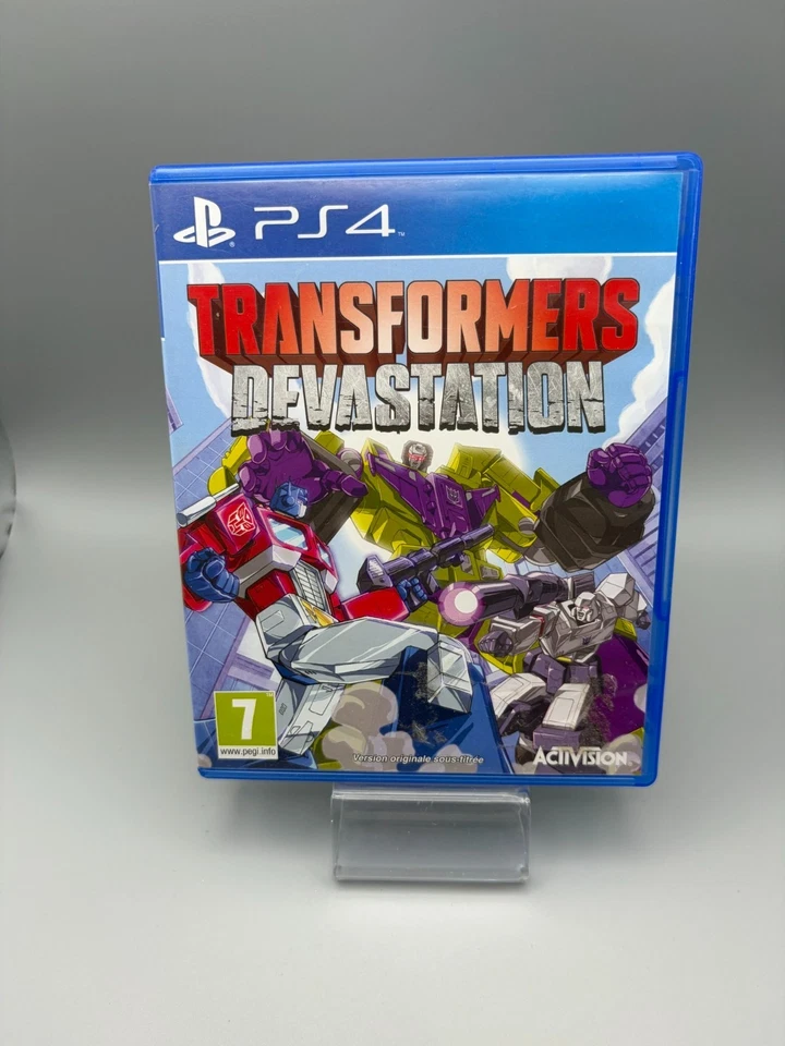 Transformers: Devastation – PlayStation 4 PS4 – Bon état – Complet – PAL FR, photo 1 sur 5