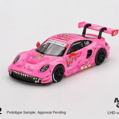 MINI GT 1052 1:64 Porsche 911 Gt3 R 77 Rexy Roxy Alloy Diecast Car