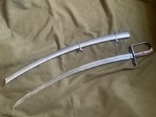 Revolutionary War Horseman's Sword Wide Blade 33”