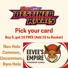 Pokemon individual cards- Destined Rivals /182 - Full base set- Pick your own-NM