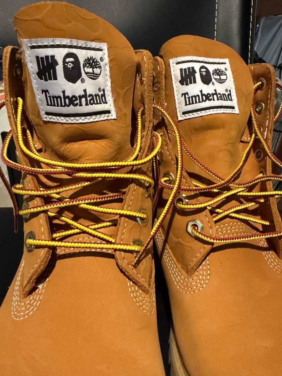 A Bathing Ape x Undefeated x Timberland 6